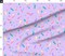 Lavender Sprinkles Purple Party 80S Colorful Pastel Shapes Kids Triangles Custom Printed Fabric by Spoonflower Various Fabrics by the Yard or Fat Quarter